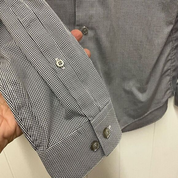 Kenneth Cole Reaction Men’s Medium 15-15 1/2 Casual Long Sleeve Button Down Shir - Picture 5 of 12